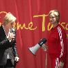 Jane Lynch unveils her Madame Tussauds waxworks figure in Hollywood, portraying her as Sue Sylvester from the hit television series Glee.
 Los Angeles, California.