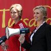 Jane Lynch unveils her Madame Tussauds waxworks figure in Hollywood, portraying her as Sue Sylvester from the hit television series Glee.
 Los Angeles, California.