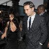 Amy Winehouse shows a bit more than she may have intended, as she arrives at the opening of Shaka Zulu bar, in Camden with her boyfriend Reg Traviss
London, England.