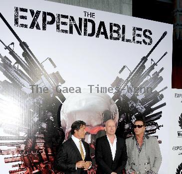 Premiere of 'The Expendables'