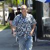 Drew Carey leaving Swingers after having breakfast 
Los Angeles, USA.