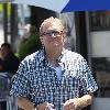 Drew Carey leaving Swingers after having breakfast 
Los Angeles, USA.