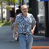 Drew Carey leaving Swingers after having breakfast 
Los Angeles, USA.