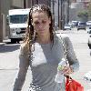 Molly Sims leaving a gym in Studio City with her hair still wet Los Angeles.