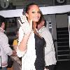 Alesha Dixon Celebrities outside the Radio One studios. London.