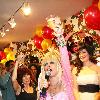 World re-nowned fashion designer Betsey Johnson and friends celebrate her 68th Birthday at 'Betsey Johnson Soho Boutique' in New York City New York City, USA -