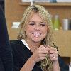 Ali Fedotowsky
Former star of 'The Bachelorette' getting her her done at a salon
Los Angeles, California.