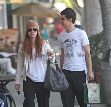 Kate Mara shopping at The Grove in West Hollywood Los Angeles, California -