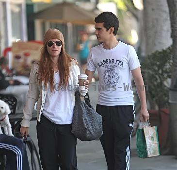 Kate Mara shopping at The Grove in West Hollywood Los Angeles, California -