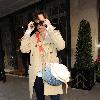 Kristin  Scott Thomas leaves Claridges hotel
London, England.