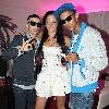 Dappy Contostavlos, Tulisa Contostavlos and Fazor Rawson of N-Dubz
partying in the Irish capital
Dublin, Ireland.