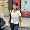 Konnie Huq outside the BBC Radio One studios London.