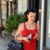 Debi Mazar 
arrives at a hair salon on Melrose Place
Los Angeles, California.