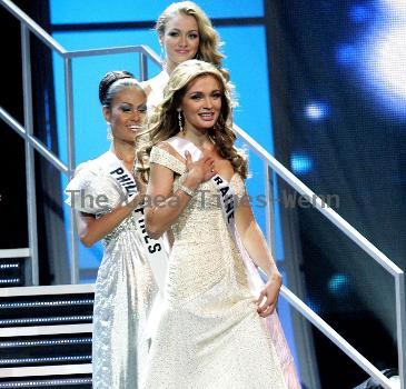 Miss Ukraine Anna Poslavska
The 2010 Miss Universe Pageant After Party at LAX nightclub at The Luxor Hotel Casino - Show
Las Vegas, Nevada.