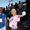 Holly Madison Throws Out The First Pitch At the