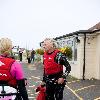 Richard Branson and daughter Holly Branson after a failed attempt to kite-surf across the English Channel because of the bad weather.
Kent, England.