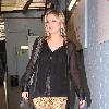 Holly Valance leaves the ITV studios after appearing on 'This Morning' London, England –