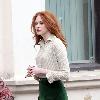 Karen Gillian 
seen out in walking in Highgate.
London, England.
