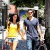Rick Malambri
'Step Up 3D' star shopping with his wife at Armani Exchange
Los Angeles, California.
