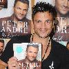 Peter Andre at a signing for his new book 'My World' at Easons Dublin.