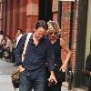 Meg Ryan is seen being affectionate with an unidentified man on the streets of Soho. New York City.