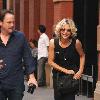 Meg Ryan is seen being affectionate with an unidentified man on the streets of Soho. New York City.