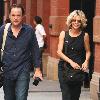 Meg Ryan is seen being affectionate with an unidentified man on the streets of Soho. New York City.