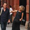 Meg Ryan is seen being affectionate with an unidentified man on the streets of Soho. New York City.