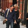 Meg Ryan is seen being affectionate with an unidentified man on the streets of Soho. New York City.