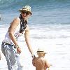 Gwen Stefani enjoys a family day in Newport Beach with son Zuma Rossdale
Orange, California.