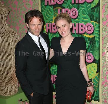 Stephen Moyer and Anna Paquin Stephen Moyer and Anna Paquin