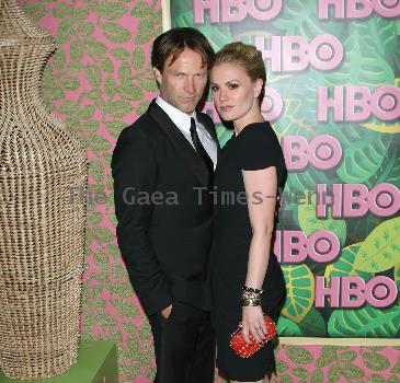 Stephen Moyer and Anna Paquin Stephen Moyer and Anna Paquin