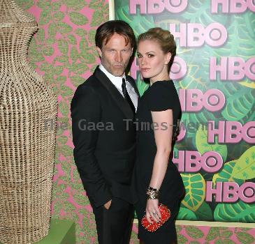 Stephen Moyer and Anna Paquin Stephen Moyer and Anna Paquin