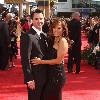 Carrie Ann Inaba and guest, 62nd Prime time Emmy Awards (The Emmys) held at the Nokia Theatre – Arrivals Los Angeles, California –