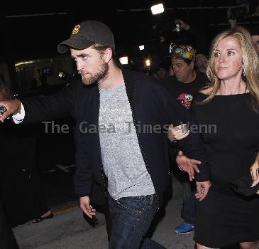 Robert Pattinson outside the Trousdale nightclub for an Emmy Awards after party Los Angeles.