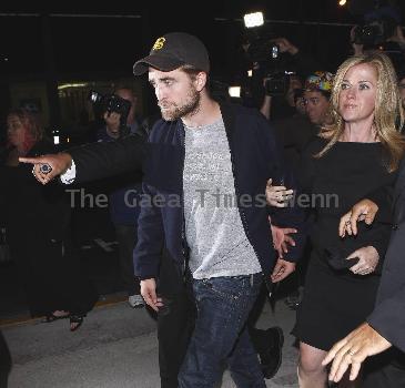 Robert Pattinson outside the Trousdale nightclub for an Emmy Awards after party Los Angeles.