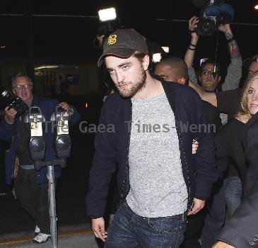 Robert Pattinson outside the Trousdale nightclub for an Emmy Awards after party Los Angeles.