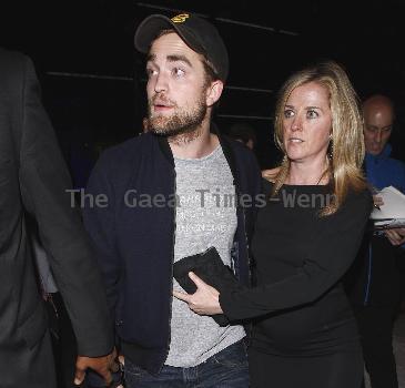 Robert Pattinson outside the Trousdale nightclub for an Emmy Awards after party Los Angeles.