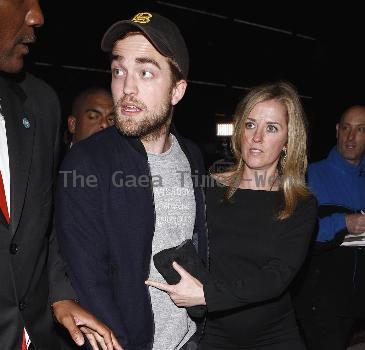 Robert Pattinson outside the Trousdale nightclub for an Emmy Awards after party Los Angeles.