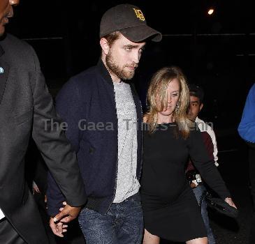 Robert Pattinson outside the Trousdale nightclub for an Emmy Awards after party Los Angeles.