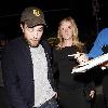 Robert Pattinson outside the Trousdale nightclub for an Emmy Awards after party Los Angeles.