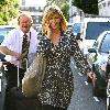 Kate Garraway spotted shopping at her local groceries store. London.