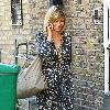 Kate Garraway spotted shopping at her local groceries store. London.