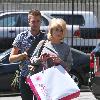 Kelly Osbourne is seen with a shopping bag as she heads to the Viper Room to see the Pussycat Dolls perform. Los  Angeles.