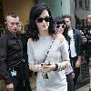 Katy Perry leaving 'Dover Street Market' in Mayfair London.