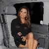 Eva Longoria arriving back at her hotel, after a night out at Soho House.
London, England.