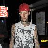 Travis Barker of Blink-182, arriving at Boujis nightclubLondon.