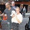 Kristin Chenoweth
 outside the Broadway Theatre where she is starring in 'Promises , Promises'
New York City, USA.