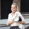 Kristin Chenoweth
 outside the Broadway Theatre where she is starring in 'Promises , Promises'
New York City, USA.