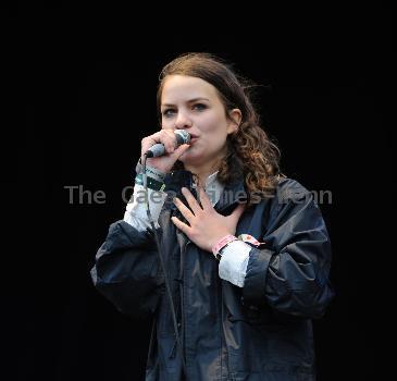 Coco Sumner of I Blame Coco performs at Bestival festival 
Isle of Wight, England.